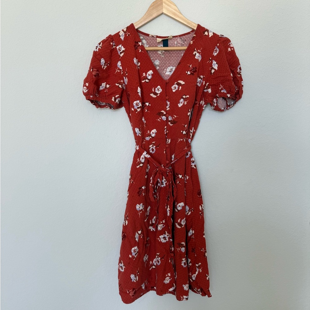 Universal Thread Button Down Floral Dress